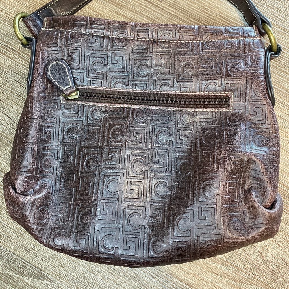 Liz Claiborne Side Satchel Purse Brown